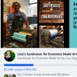 Evanston Made Facebook Fundraiser 