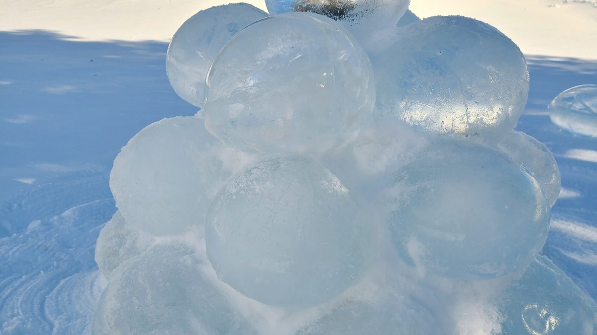 Ice Cairn by Brian Petrone