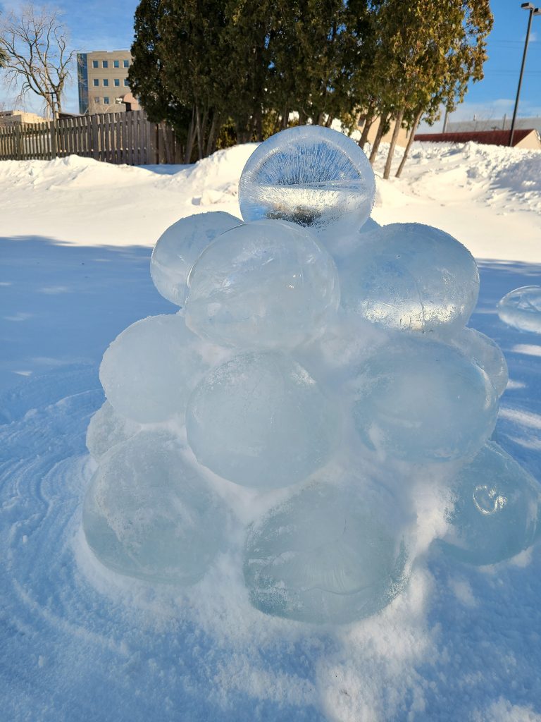 Ice Cairn by Brian Petrone
