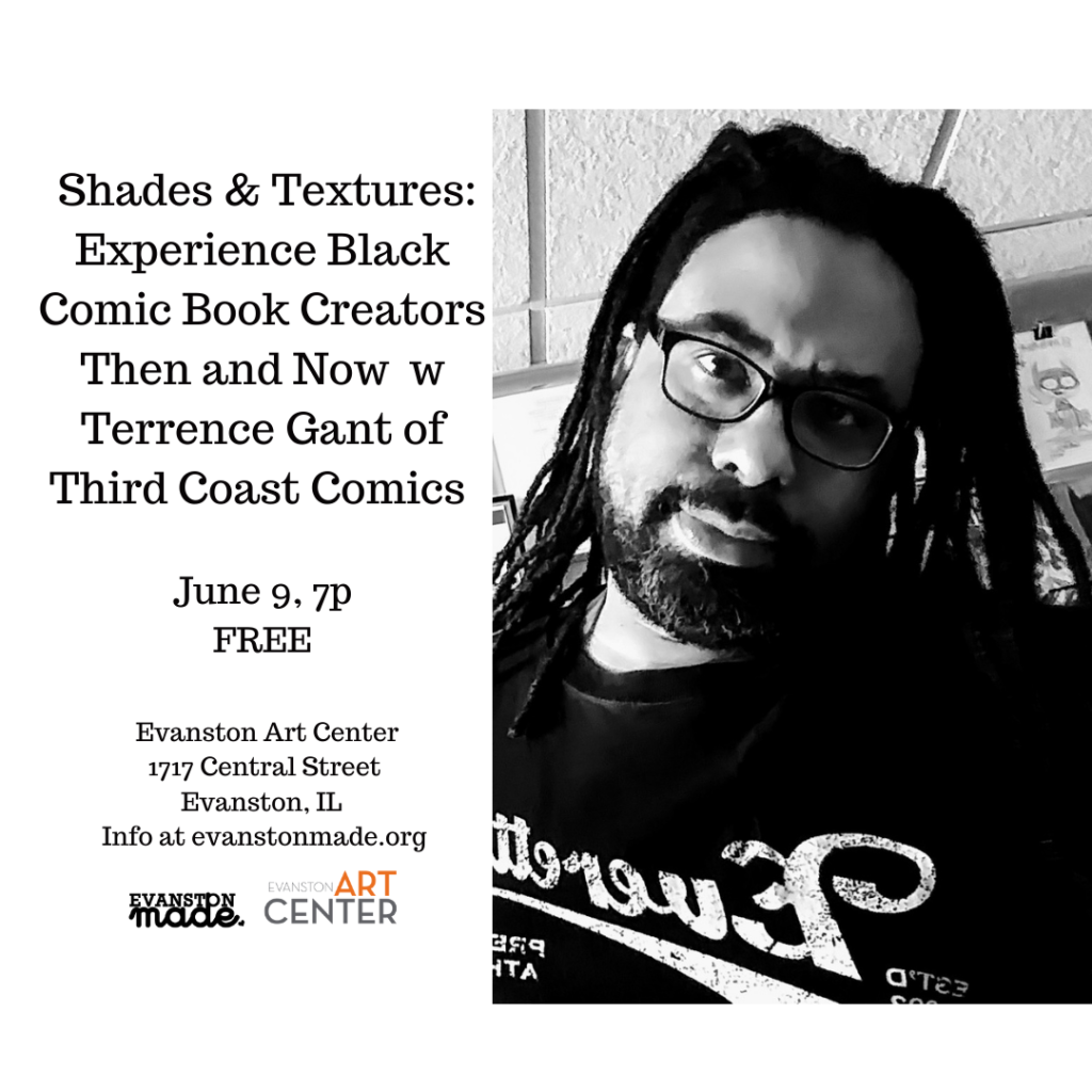 Experience Black Comic Book Creators Then and Now with Terrence Gant