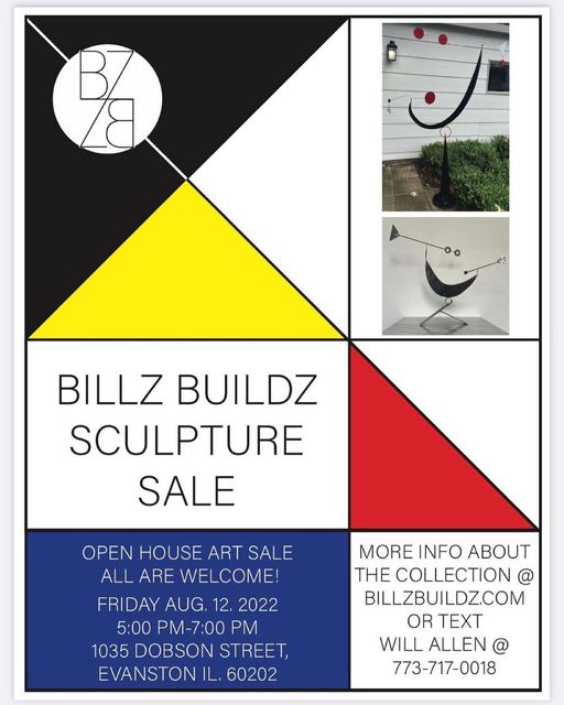 Will Allen is hosting an art show of sculpture on August 12th, 2022 at 1035 Dobson Street 