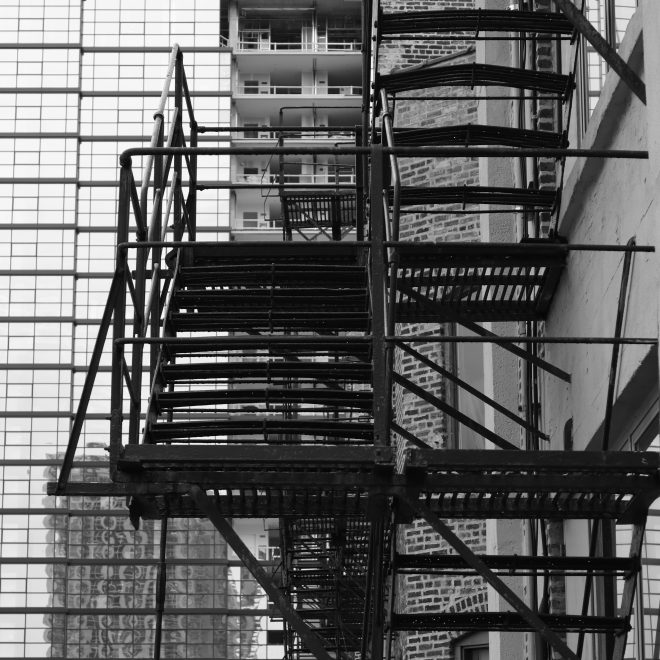 Michael Ennis-Fire Escape by Chicago El