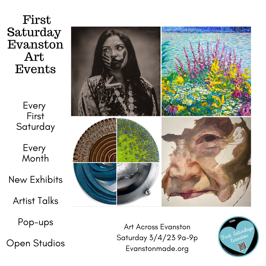 Evanston Made Hosts First Saturday Art Events, March 4