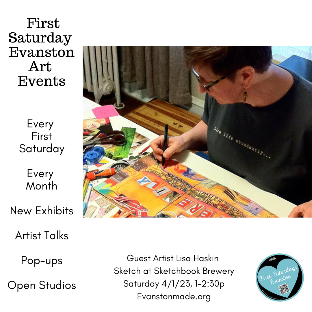 First Saturday Evanston Art Events April 2023