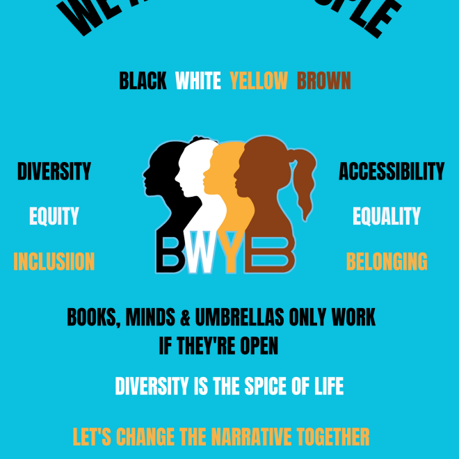 Markeyon Wallock-WE ARE ONE PEOPLE BWYB POSTER DESIGN