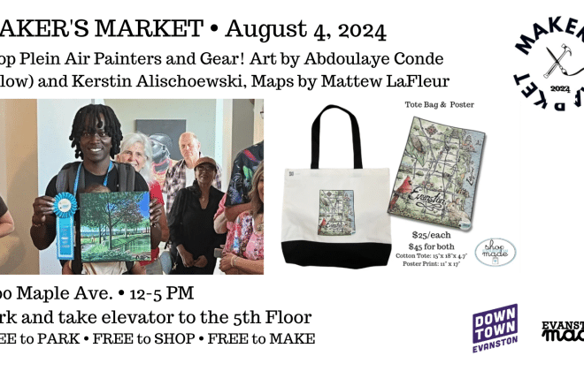 Maker’s Market on Sunday, Aug. 4, 12-5p