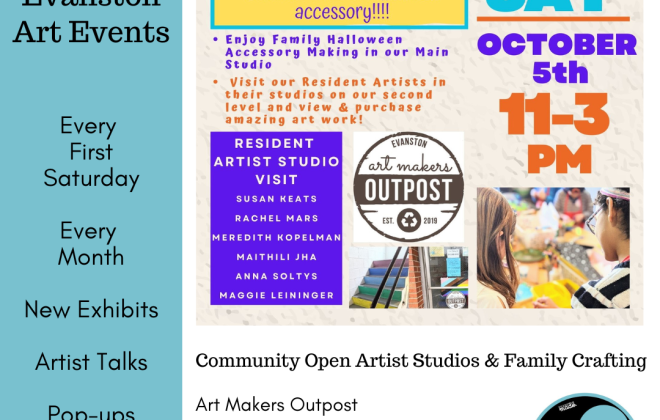 First Saturday Evanston Art Events