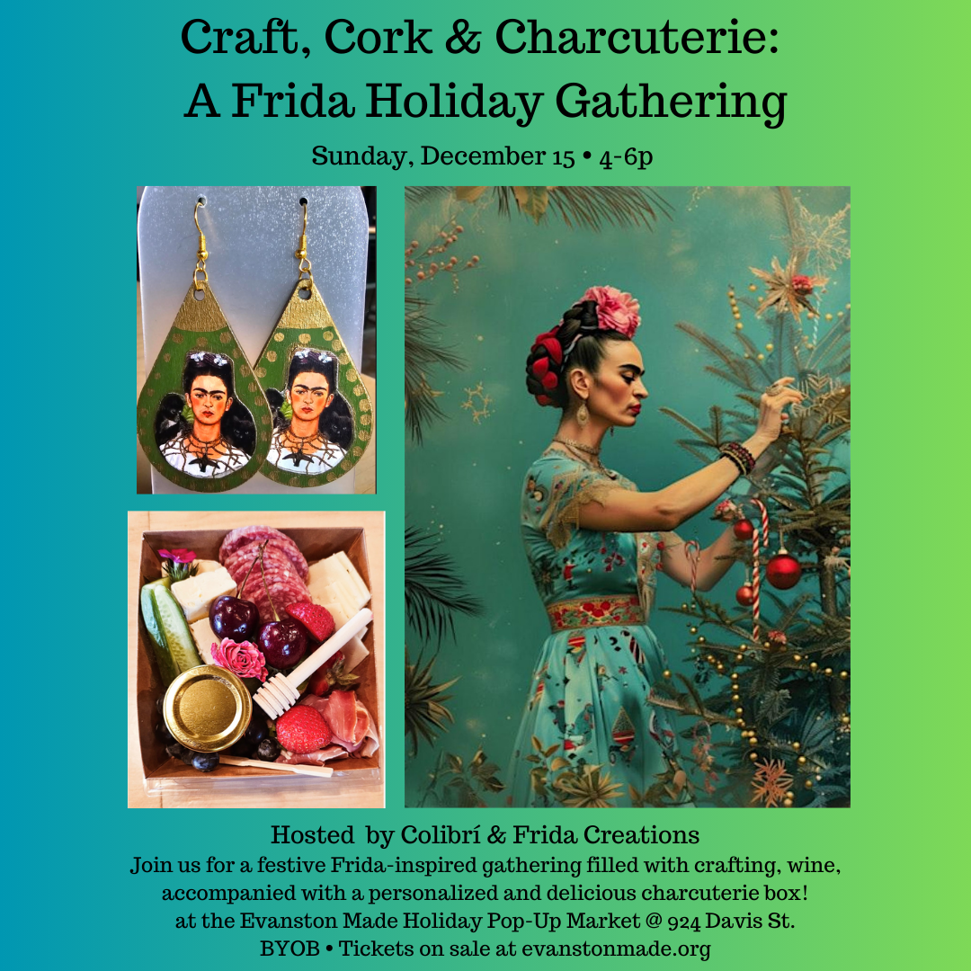 Craft, Cork & Charcuterie: A Frida Holiday Gathering