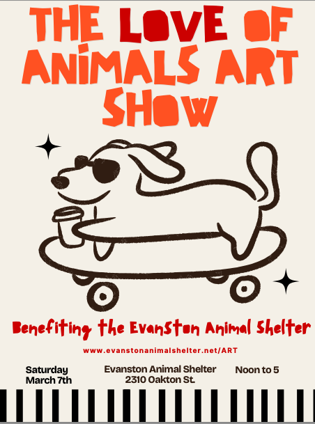 The Love of Animals Fundraiser at Evanston Animal Shelter