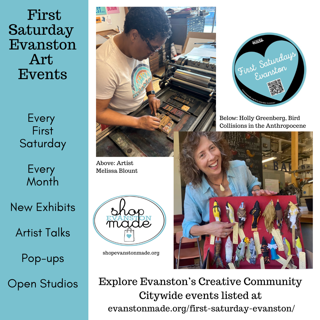 First Saturday Evanston Art Events • 2026